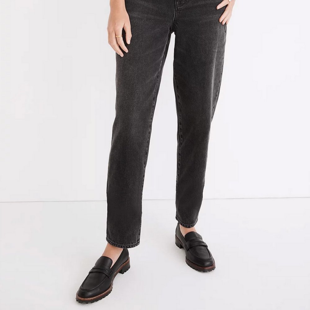Madewell: Baggy Tapered Jeans in Mackinnon Wash, Size 25